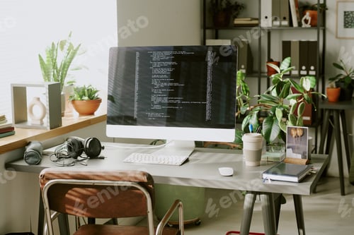 Preview: Codes on Computer Display