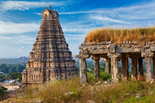 Preview: Virupaksha Temple. Hampi, Karnataka, India