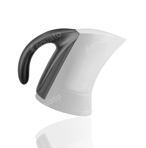 Preview: Electric tea kettle isolated