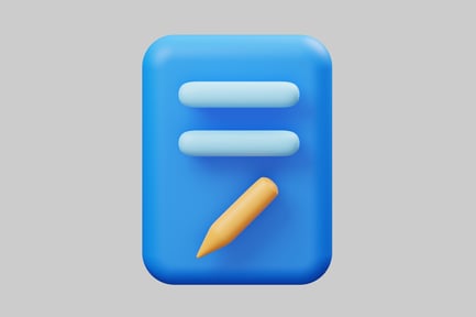 Preview: Document edit icon