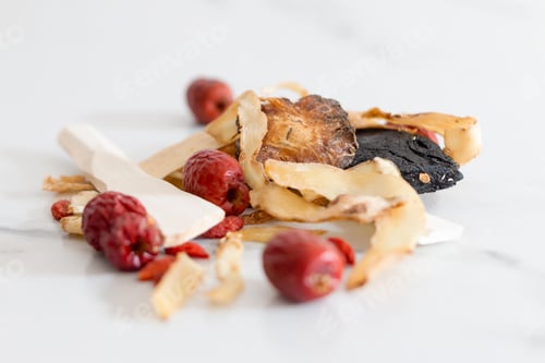 Preview: Dried Herbs and Fruits Used in Cooking