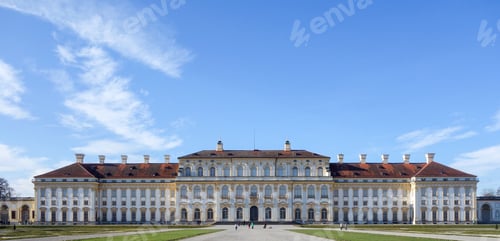 Preview: Panoramic view of Schleissheim Palace in Bavaria, Germany