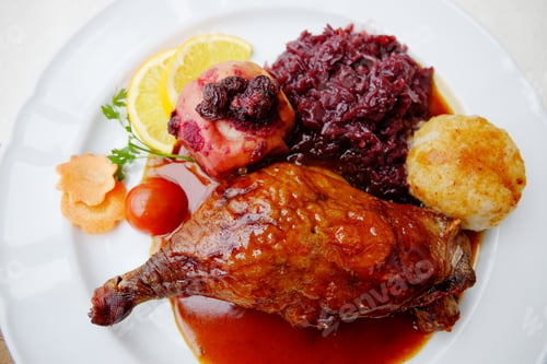 Vorschau: Turkey with dumplings