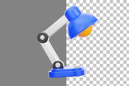 Preview: Desk Lamp 3D Icon