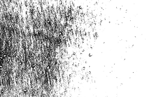 Preview: Black and white grunge texture background from a pitted metal surface