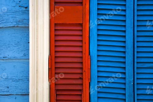 Preview: Colorful facade from Caminito in La Boca, Buenos Aires, Argentina