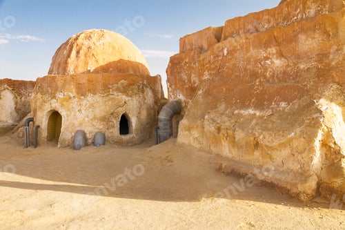 Preview: House in the Sahara desert in Tunisia