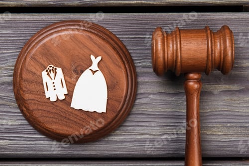 Preview: Wedding and law concept.