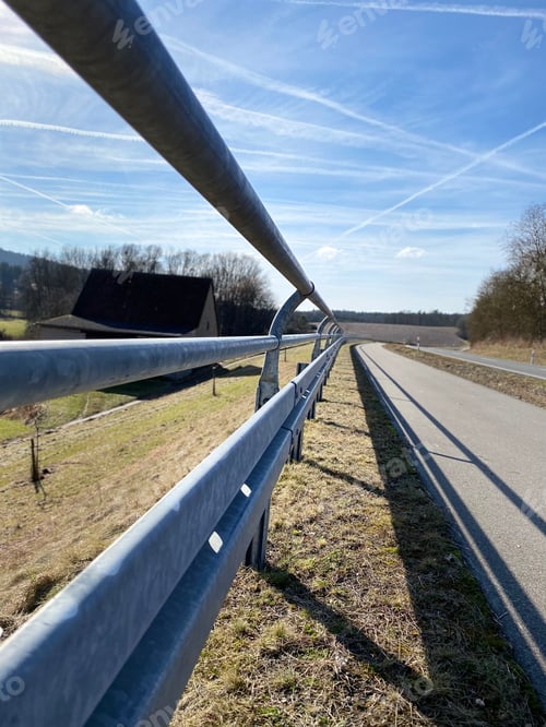 Preview: Vertical shot of a pipeline in Klein Venedig, Bamberg, Germany