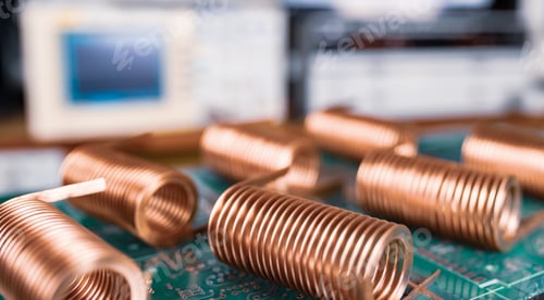 Preview: Close-up of twisted copper wire