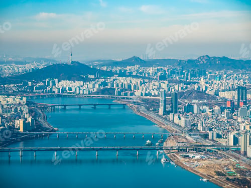 Preview: Beautiful architecture building in Seoul City