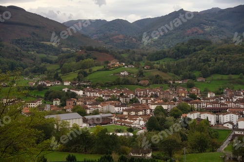Preview: Elizondo, in Navarre, Spain, in autumn.