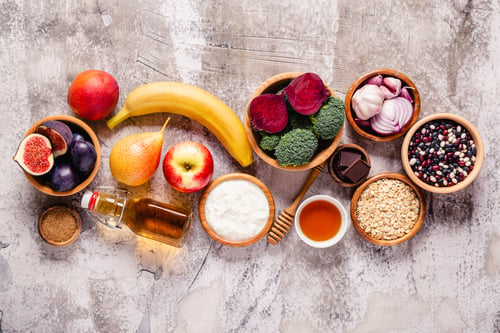 Preview: Products for healthy bowel. Natural food for gut.