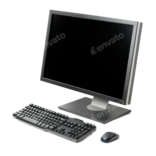 Preview: Computer workstation isolated