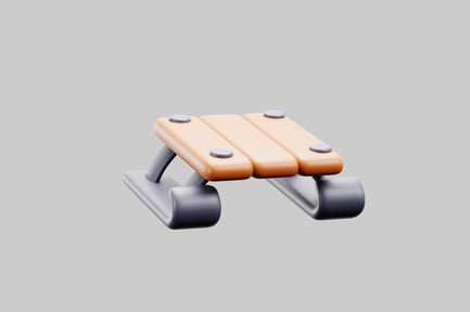 Preview: Winter sleigh bench