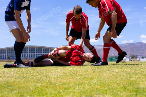 Preview: Rugbymen in a match