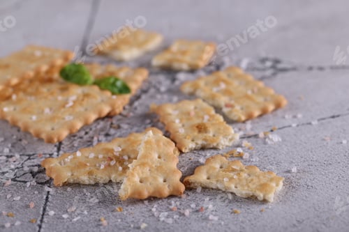 Preview: salty cookie cracker for snack food