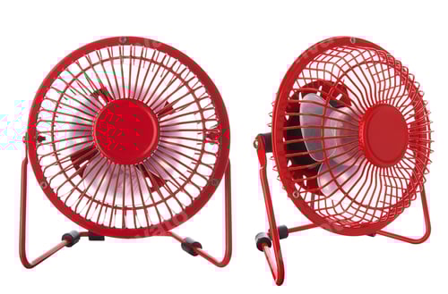 Preview: Electric red fan