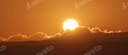Preview: Big Sun on sunset.