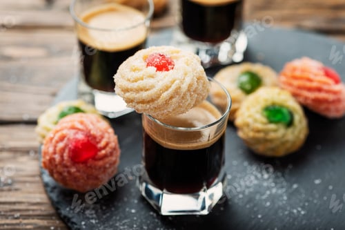 Preview: Traditional Italian cookes with almond