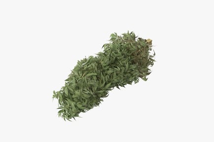 Preview: Dense Cannabis Bud with Textured Leaves