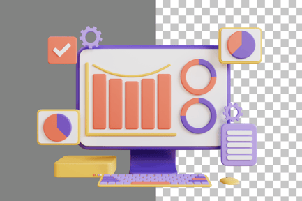 Preview: Market Analytics 3D Icon