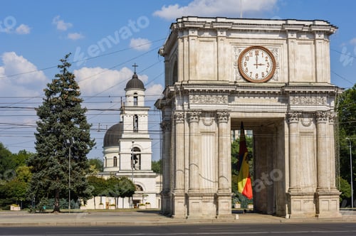 Preview: Triumphal Arch in Chisinau, Moldova