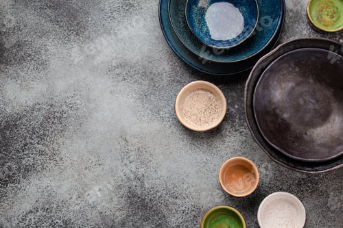 Preview: Empty plates and bowls