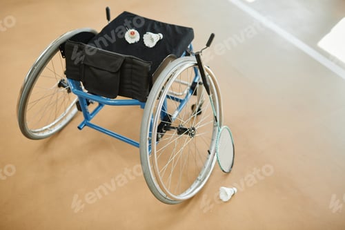 Preview: Empty Wheelchair Background