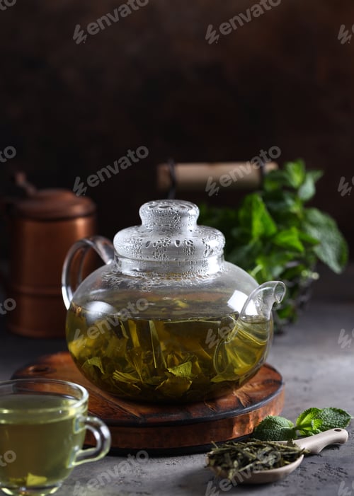 Preview: Green Mint Tea