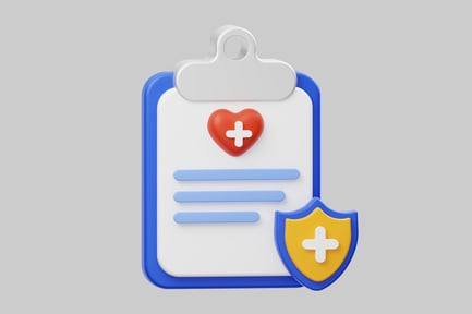 Preview: Medical insurance policy clipboard