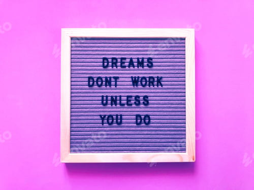 Preview: Dreams don’t work unless you do