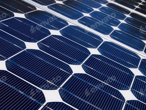 Preview: Solar panel is generating electricity