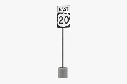Preview: East Route 20 Highway Sign