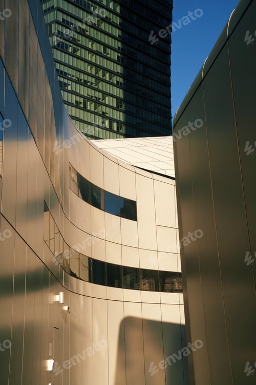 Preview: Citylife, modern park in Milan, Italy