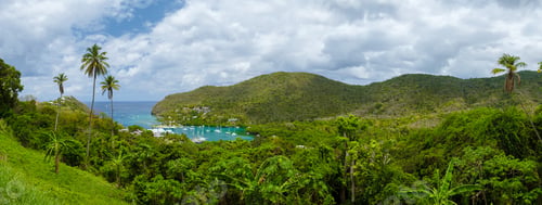 Preview: Pitons moutains of Saint Lucia, St. Lucia Caribbean Sea with Pitons