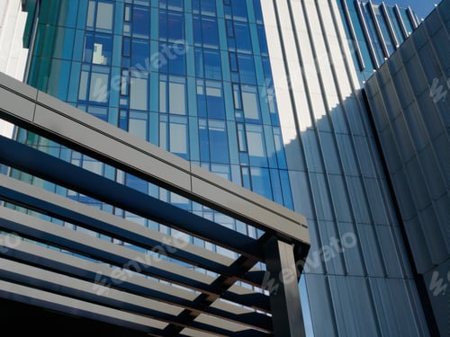 Preview: Modern buildings along via Faravelli in Milan