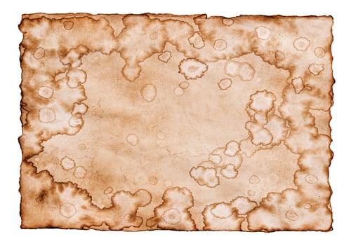 Preview: Old paper texture, vintage paper background, antique paper with charred edges