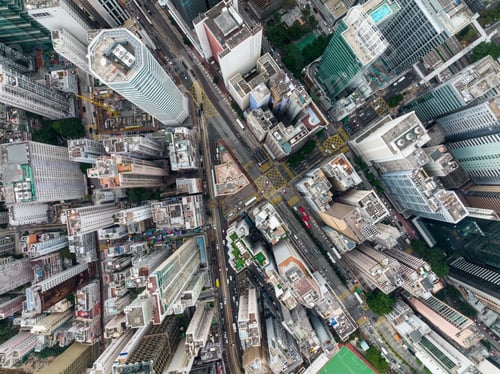 Preview: Central, Hong Kong 16 December 2021: Business district in Hong Kong city