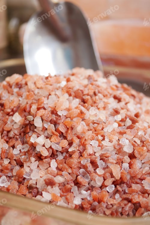 Preview: Raw dried pink Himalayan salt