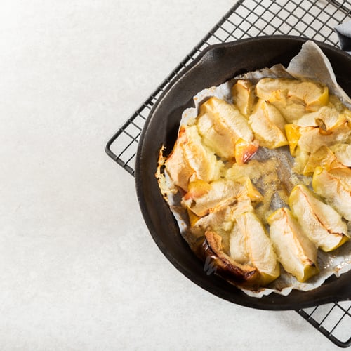 Preview: Delicious Apple Cake Dessert Baking in Pan