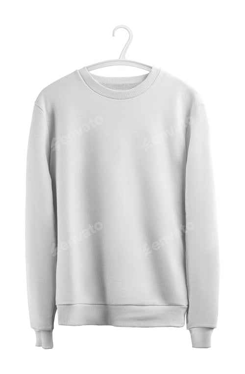 Preview: mockup, sweatshirt, realistic, printing, advertisement