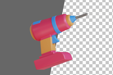 Preview: Drill 3D Icon
