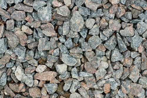 Preview: Granite Rubble For Construction Works Lies On An Equal Surface