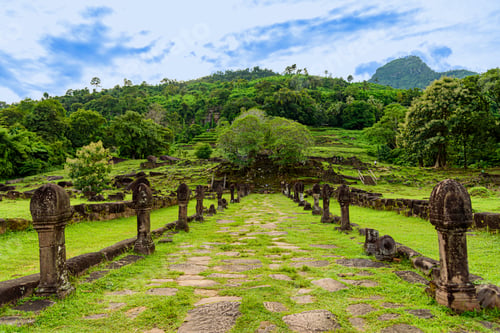 Preview: Vat Phou or Wat Phu is the UNESCO world heritage site in Champasak Province, Southern Laos.