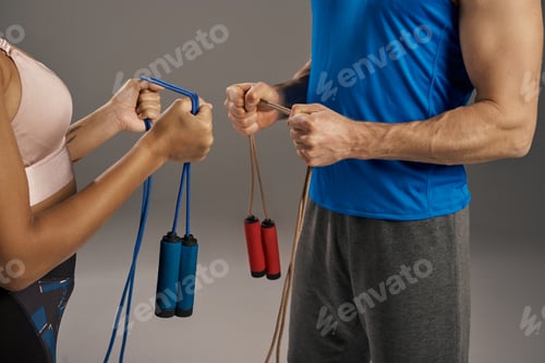 Preview: Dynamic duo mastering jump rope fitness