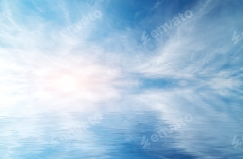 Preview: Blue sky background