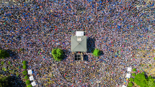 Preview: Rally in support of the country's European integration in Chisinau, Moldova