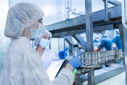 Preview: The research team inspected the seafood production line and machinery.