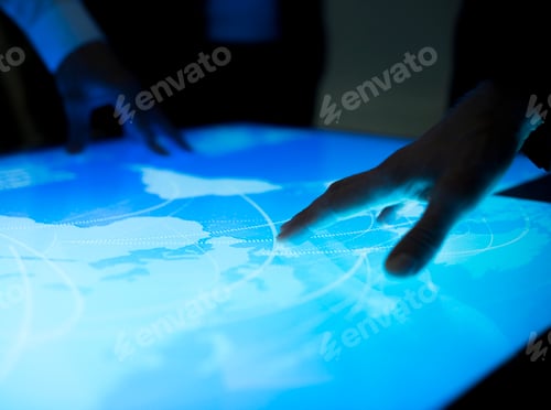 Preview: Futuristic global business